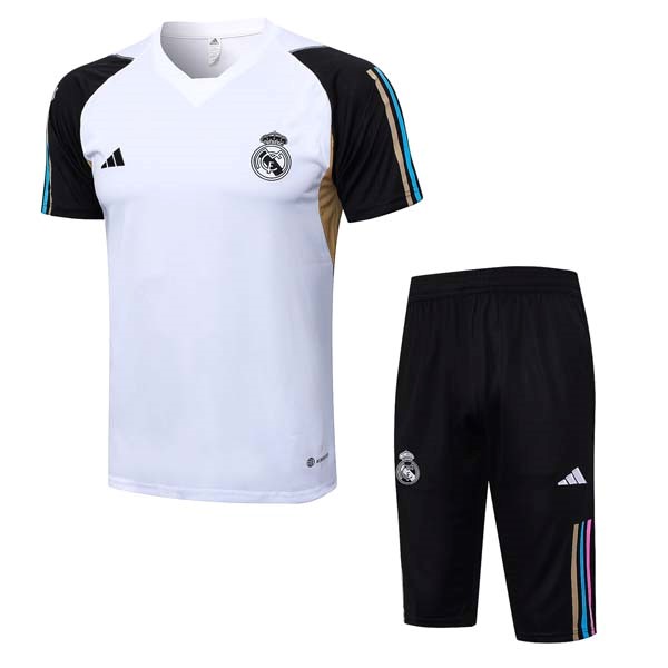 Maglia Formazione Real Madrid Set Completo 23/24 Bianco